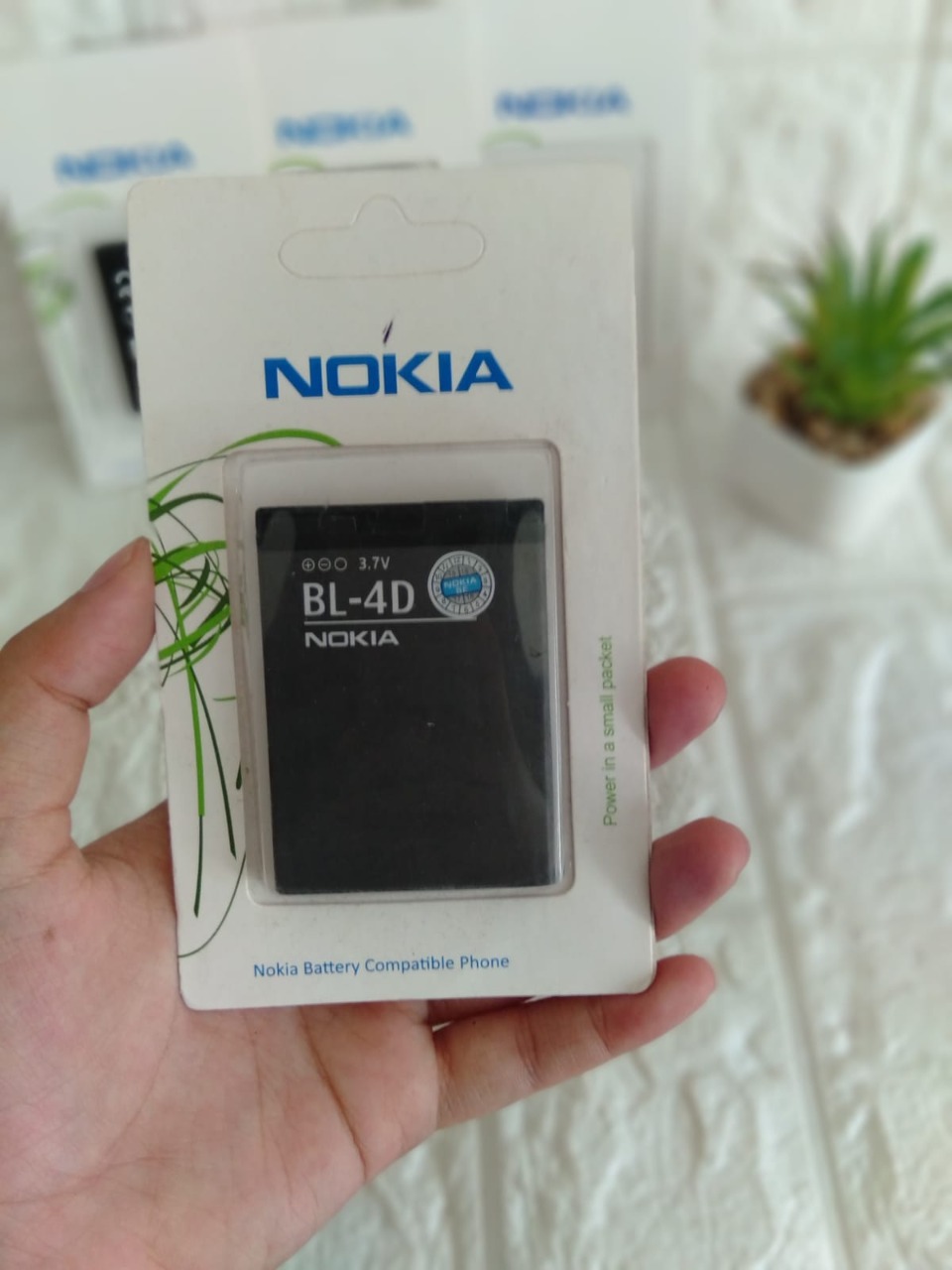 BATTERY NOKIA BL 4D  99% BT PACK PUTIH PENDEK